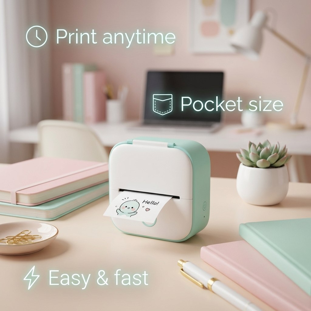 Portable Mini Printer By Fillevy