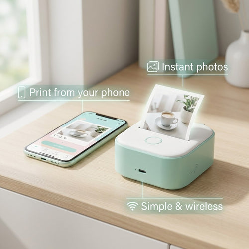 Portable Mini Printer By Fillevy
