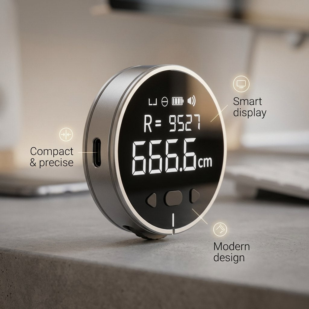 Electronic Measuring Ruler By Fillevy