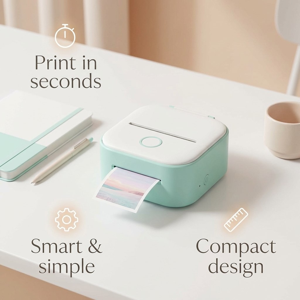 Portable Mini Printer By Fillevy