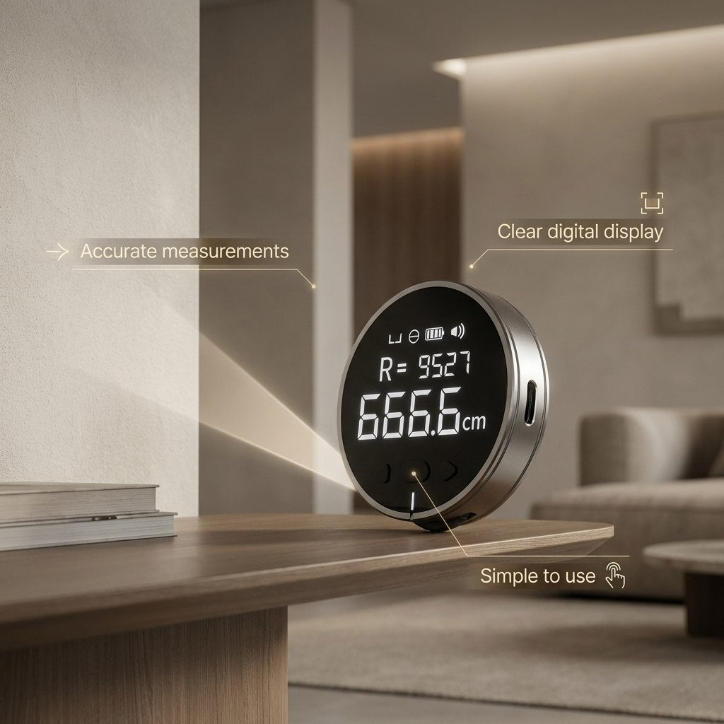 Electronic Measuring Ruler By Fillevy