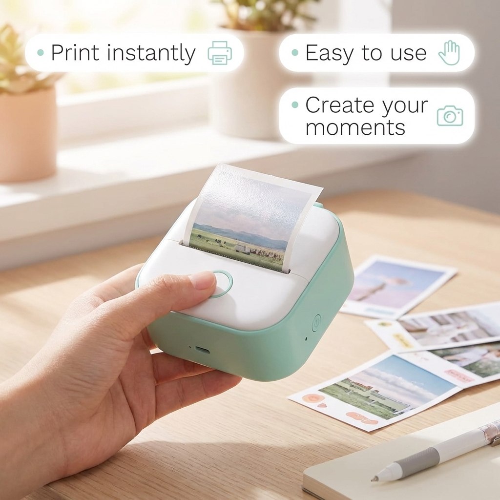 Portable Mini Printer By Fillevy