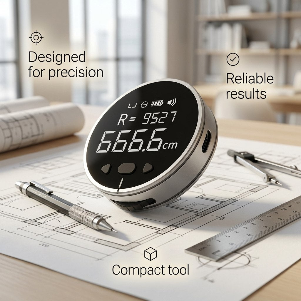 Electronic Measuring Ruler By Fillevy