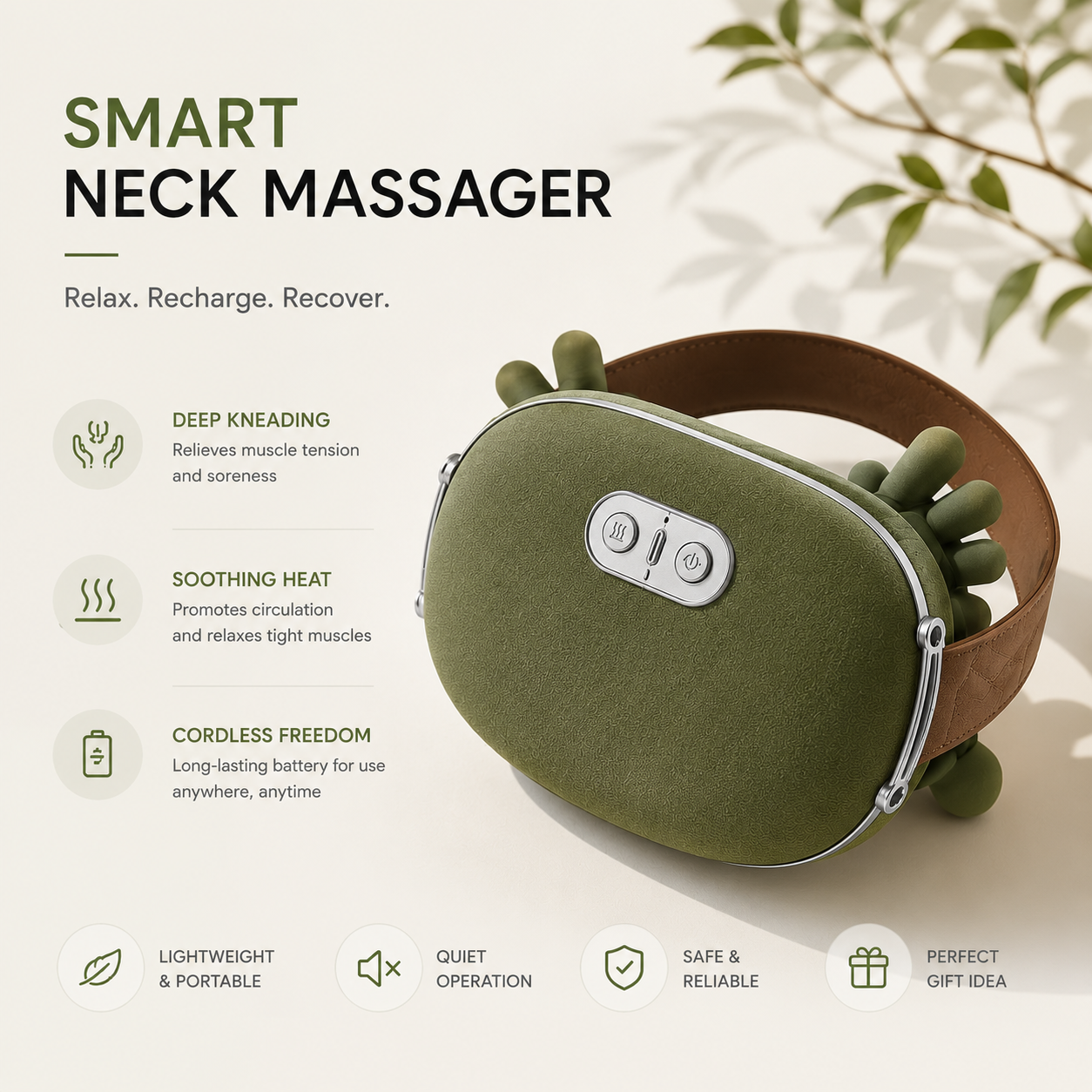 Neck And Shoulder Muscle Massager By Fillevy