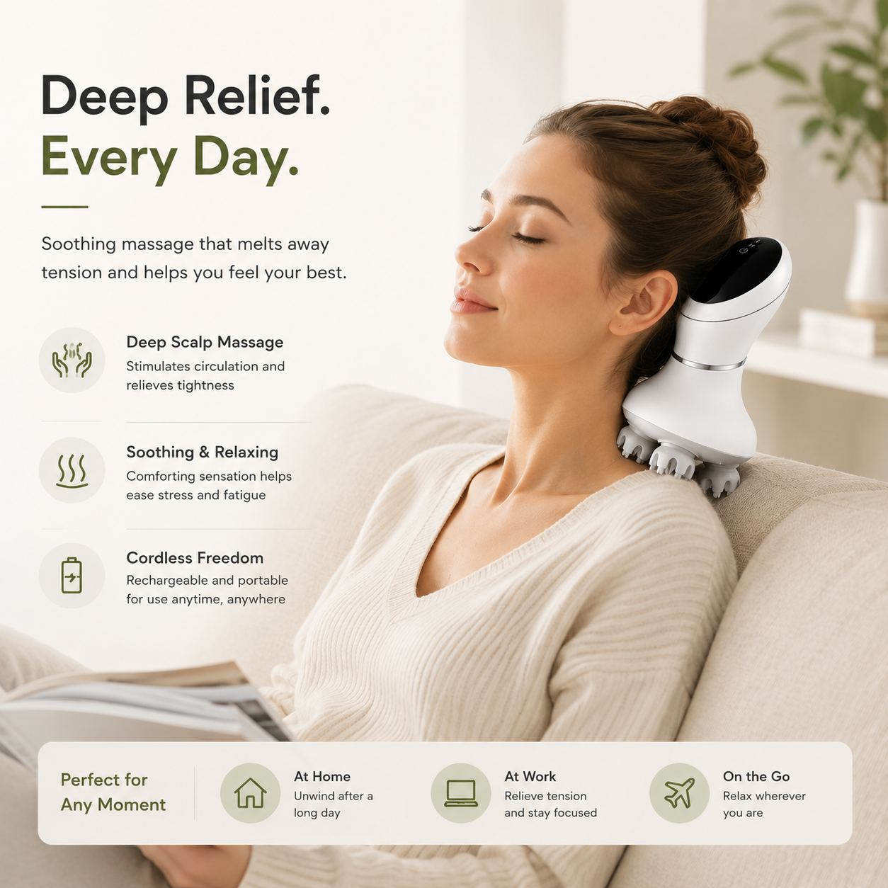 Head Massager By Fillevy
