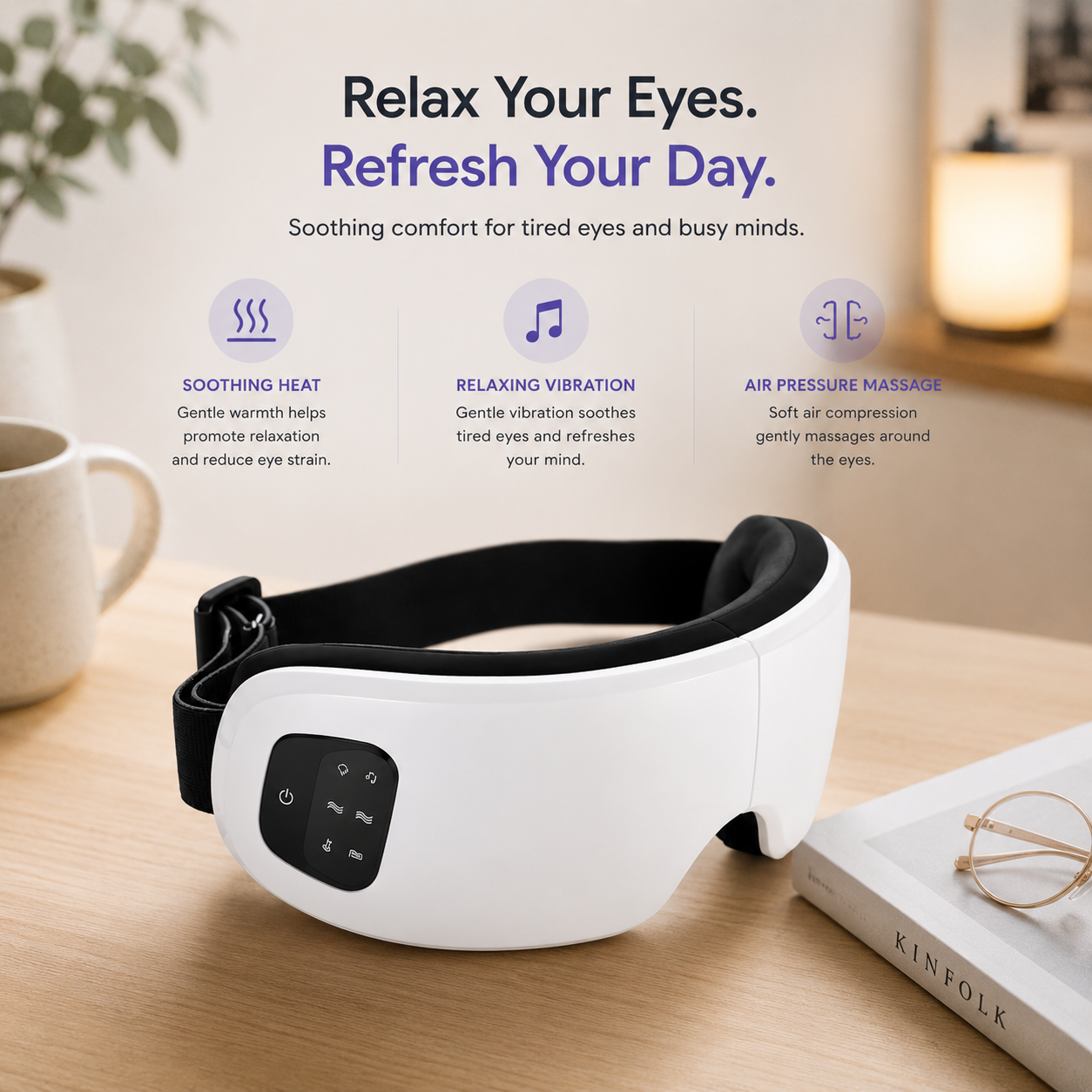Steam Eye Massager By Fillevy